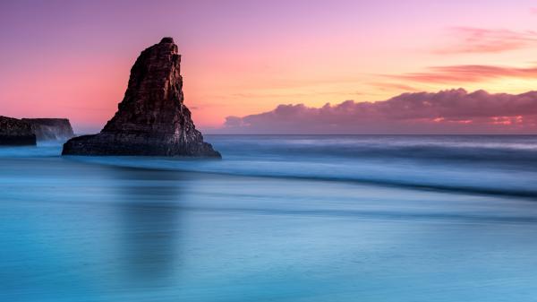 Free sunset beach seascape 4k 8k wallpaper download