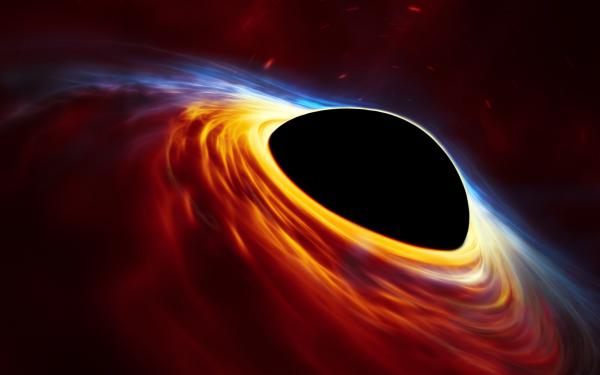 Free supermassive black hole 5k wallpaper download