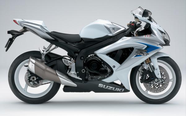 Free suzuki gsx r600 white mix wallpaper download