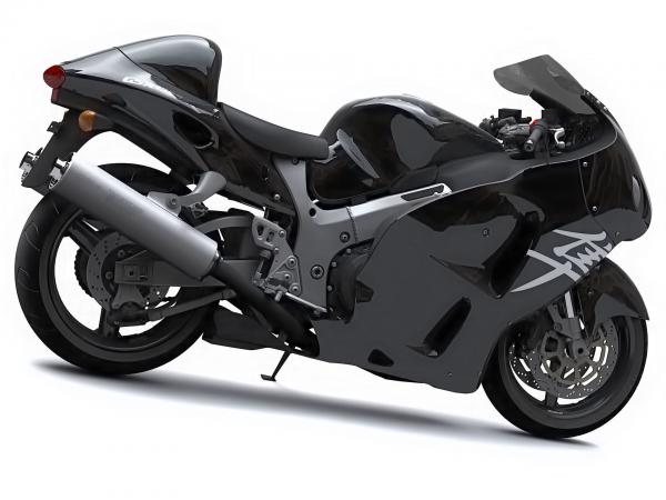 Free suzuki hayabusa pure black wallpaper download