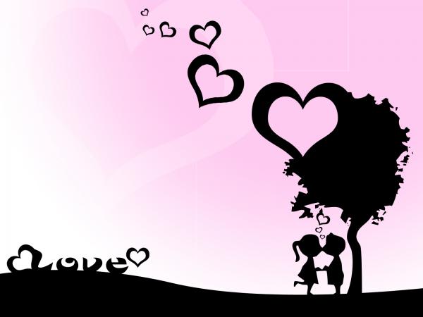 Free sweet  cute love wallpaper download