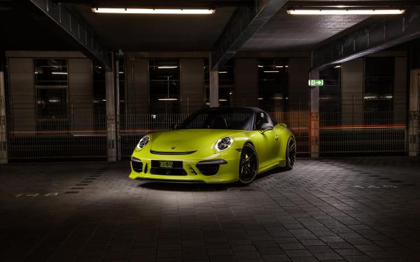 Free techart porsche 911 targa 4s 2014 wallpaper download