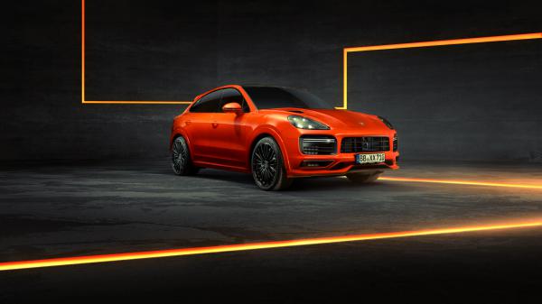 Free techart porsche cayenne coupe 2021 wallpaper download