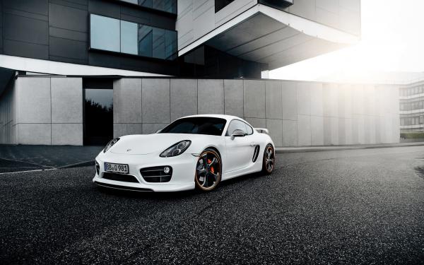 Free techart porsche cayman 2014 wallpaper download