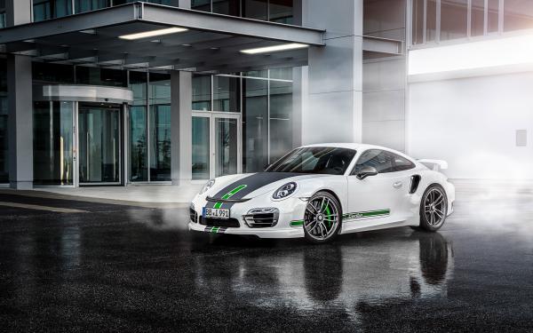 Free techart power kit for porsche 911 turbo wallpaper download