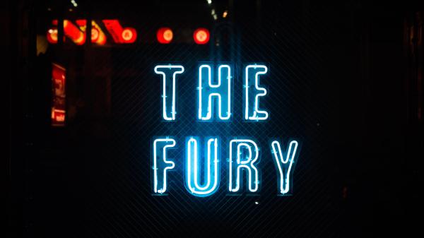 Free the fury neon sign 5k wallpaper download