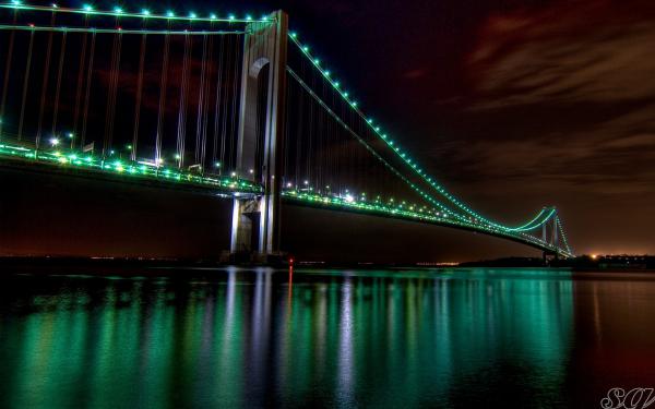 Free the golden gate bridge night view wallpaper download