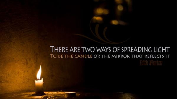 Free there are two ways of spreading light hd motivational wallpaper download