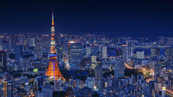 Free tokyo tower japan 4k wallpaper download