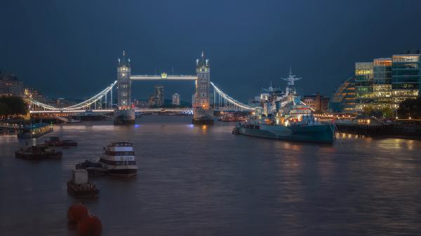 Free tower bridge in london hd travel wallpaper download