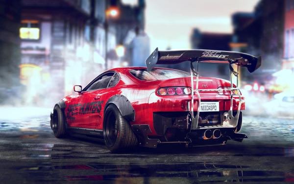 Free toyota supra sports car wallpaper download