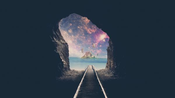 Free train to heaven wallpaper download