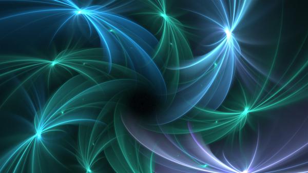 Free turquoise blue swirl hd abstract wallpaper download