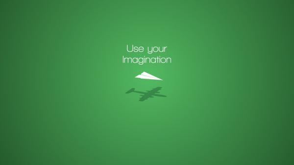 Free use your imagination hd inspirational wallpaper download