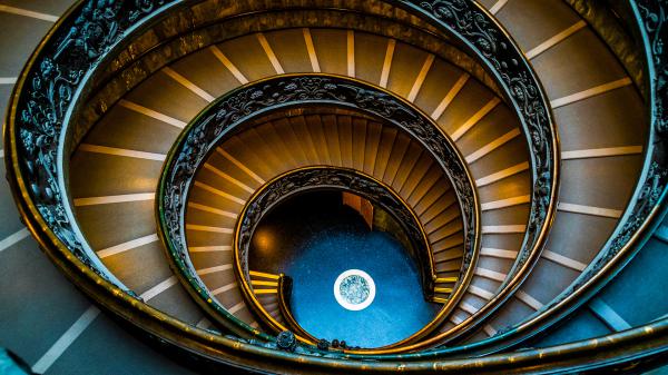 Free vatican spiral staircase wallpaper download