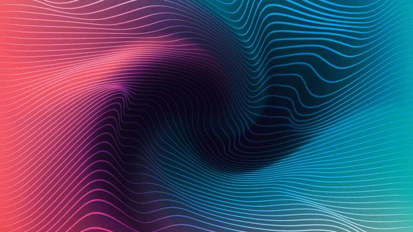 Free warp abstract wallpaper download