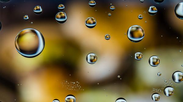 Free water bubbles drops 4k hd abstract wallpaper download