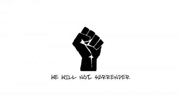 Free we will not surrender hd inspirational wallpaper download