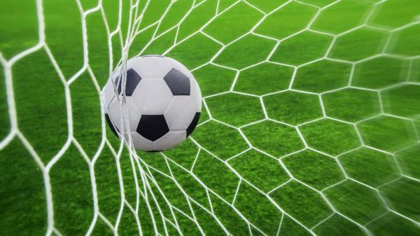 Free white black football touching net hd football wallpaper download