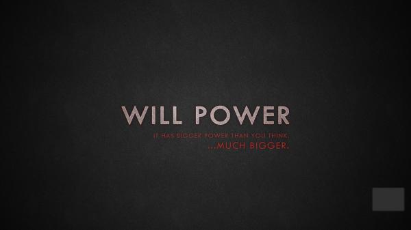 Free will power it has bigger power than you think hd inspirational wallpaper download