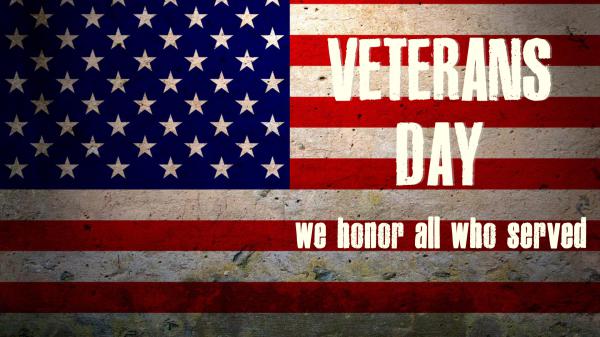 Free words on flag hd veterans day wallpaper download