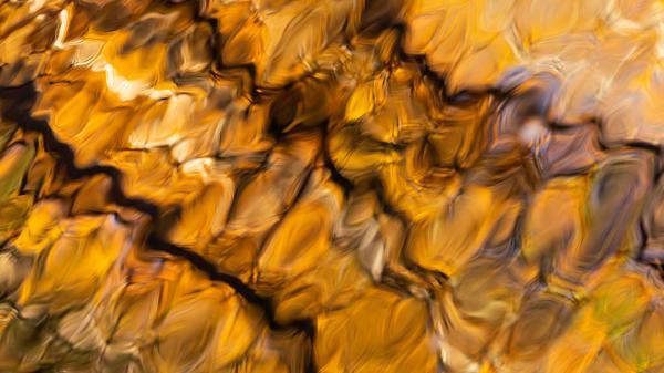 Free yellow brown paint stripes distortion hd abstract wallpaper download