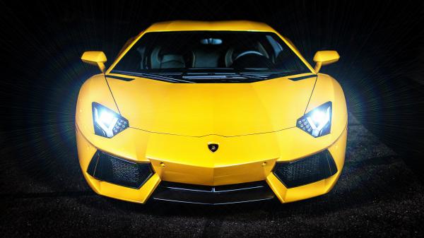 Free yellow lamborghini murcielago 4k wallpaper download