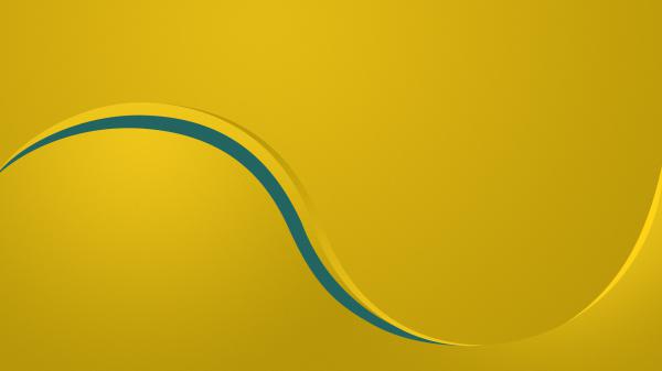 Free yellow lines wave 4k 5k hd abstract wallpaper download