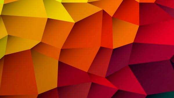 Free yellow orange red colors geometry hd abstract wallpaper download