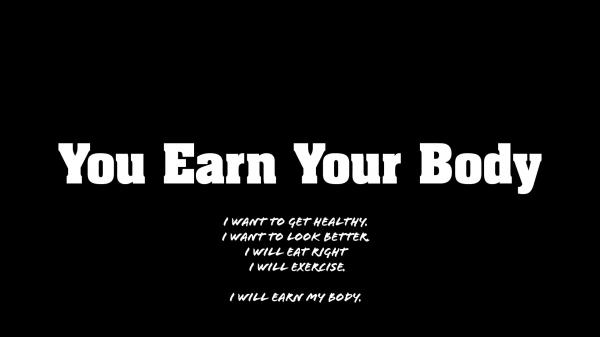 Free you earn your body hd inspirational wallpaper download