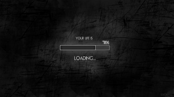 Free your life is loading hd inspirational wallpaper download